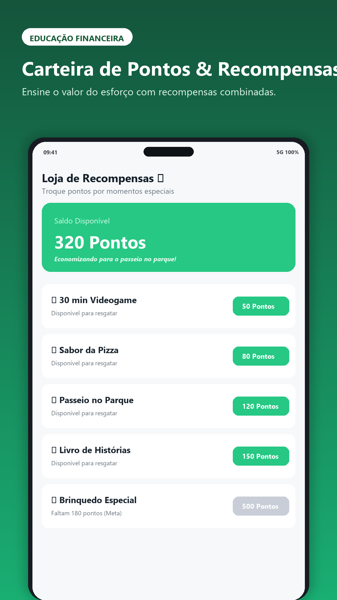 Recompensas e Carteira